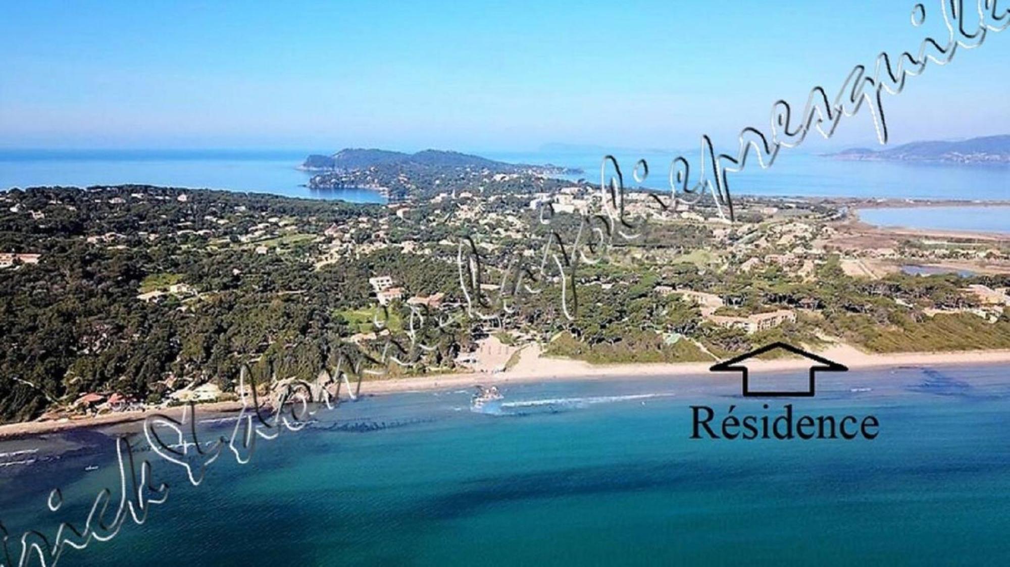 Magnifique Parc De La Presqu'Ile Avec Piscine Et Plage Face A Porquerolles ! Hyères Kültér fotó