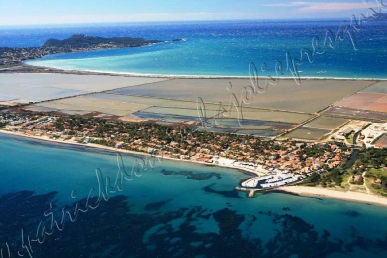 Magnifique Parc De La Presqu'Ile Avec Piscine Et Plage Face A Porquerolles ! Hyères Kültér fotó